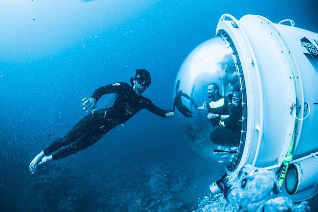 Egy levegővel a víz alatt – a föld körül ​