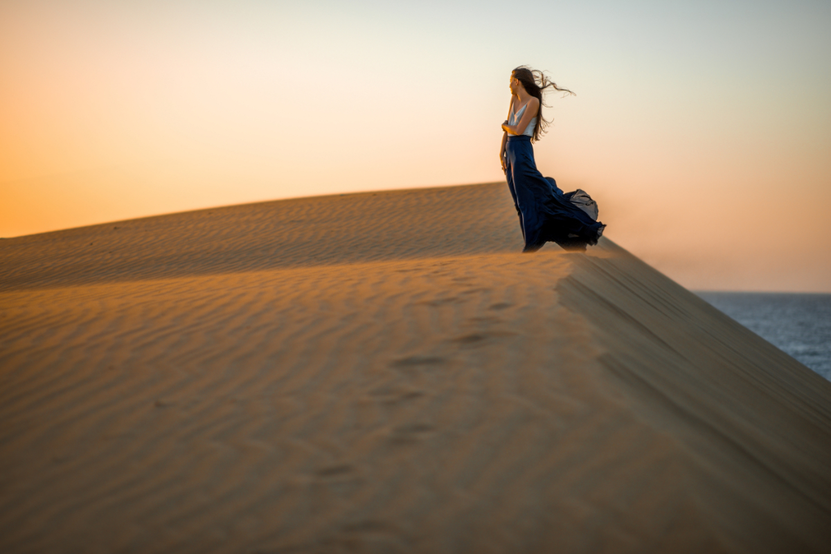 Európa egyik legszebb tengerpartja, amit homokdűnék ölelnek körbe