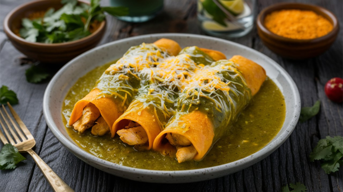 Hamisítatlan mexikói fogás egyszerűen: a csirkés enchilada