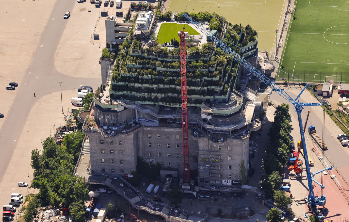 Egykori náci bunker alakult át modern szállodává