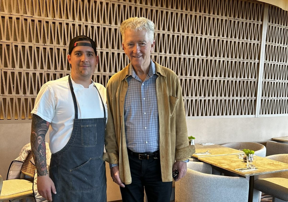 Újbudán ebédelt a Dallas Bobbyja