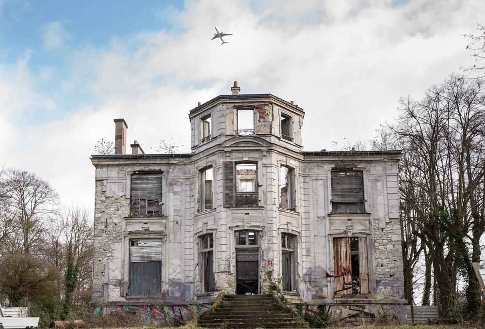 Az egykoron virágzó település Párizs mellett, amit ma már szellemfaluként ismernek