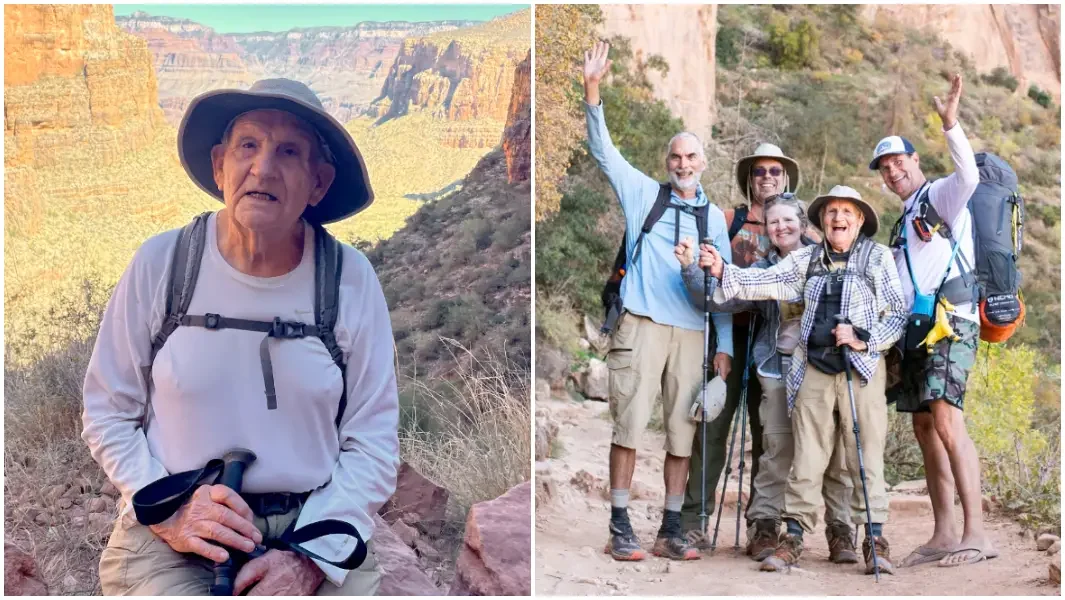 92 évesen kelt át a Grand Canyonon, járt érte a Guinness-rekord