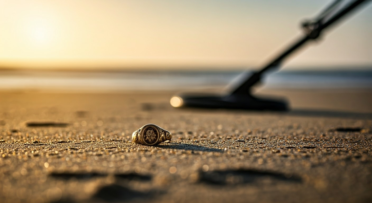 Egy híresség aranygyűrűjét mosta ki a tenger Afrika partjainál