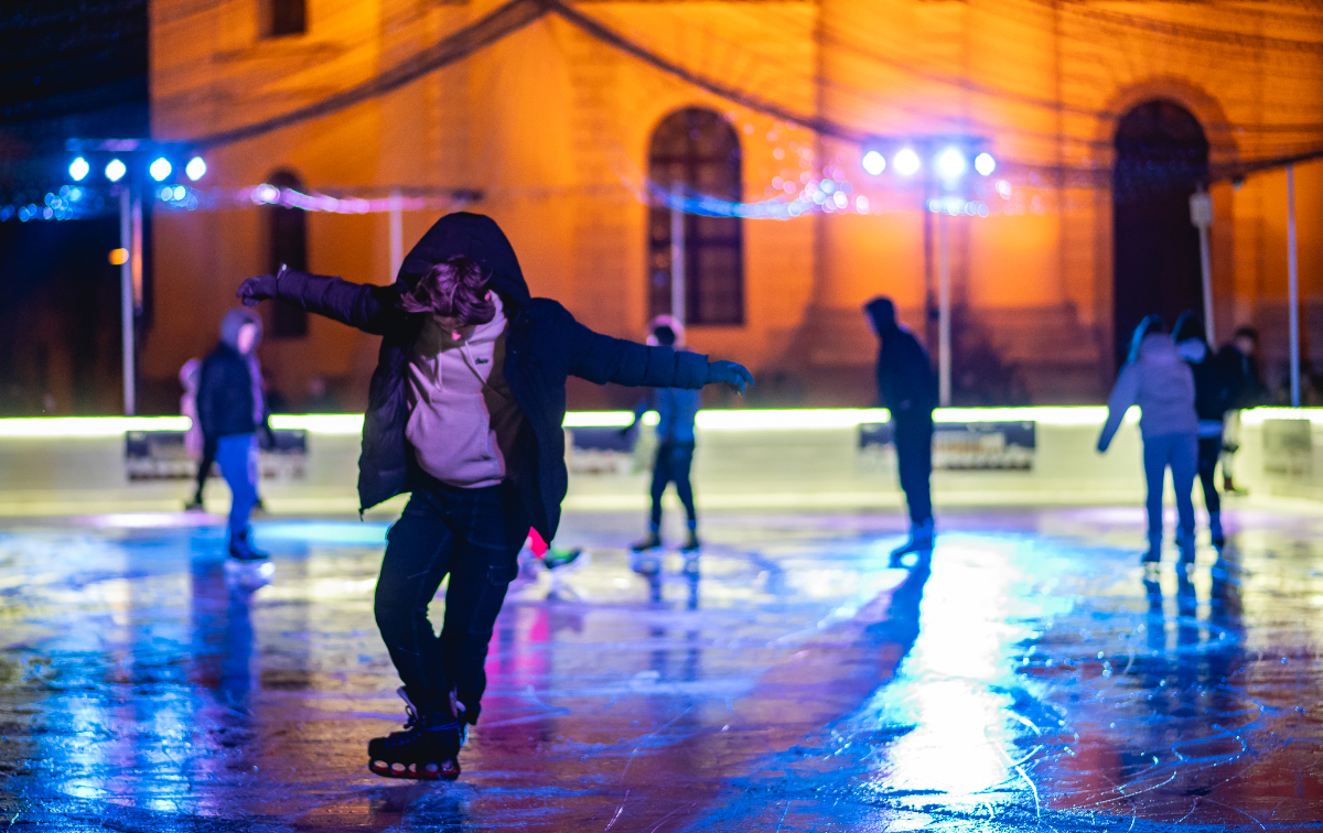 Európa legszebb karácsonyi jégpályája egy magyar városban található