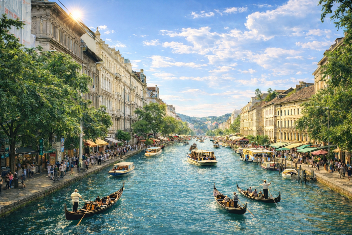 Kevésen múlt, hogy Budapestből Velence legyen