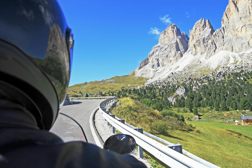 Rékasi Károly a Dolomitokban tanult meg motorozni