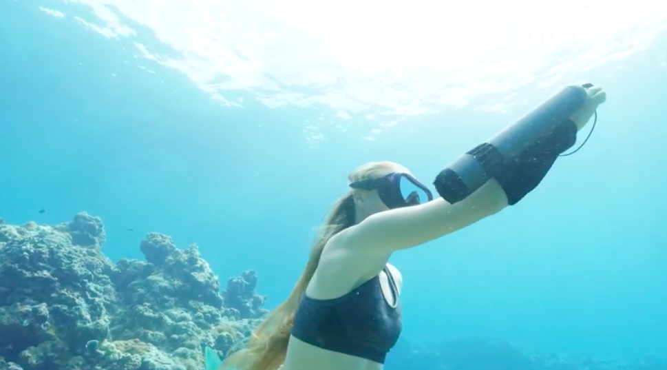 Ilyen a víz alatti és feletti suhanás ultrakönnyű motorral