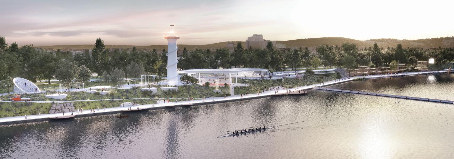 Bulinegyedből átalakított zöldövezet épül Bécsben